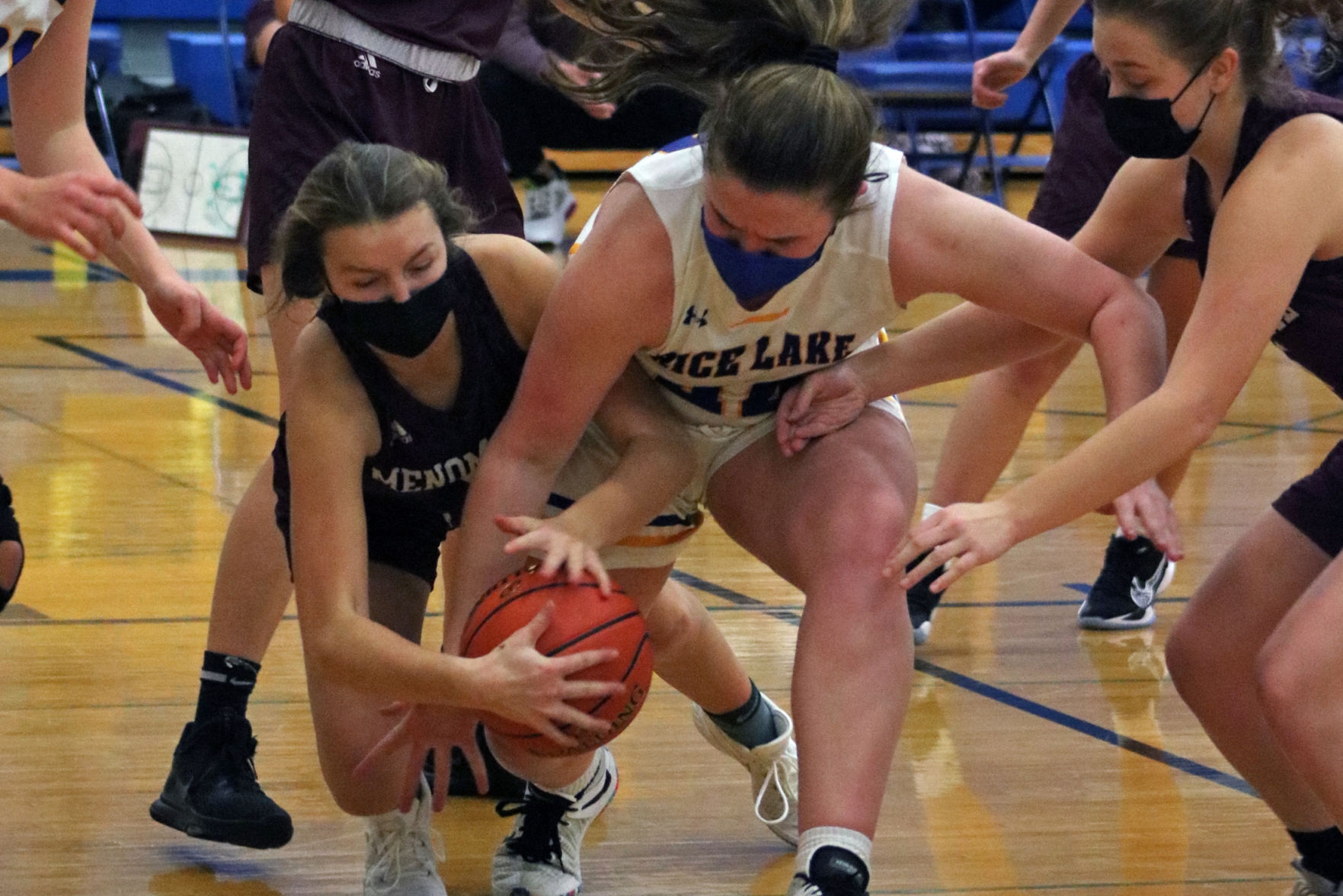 Rice Lake girls basketball vs. Menomonie 12-10-20
